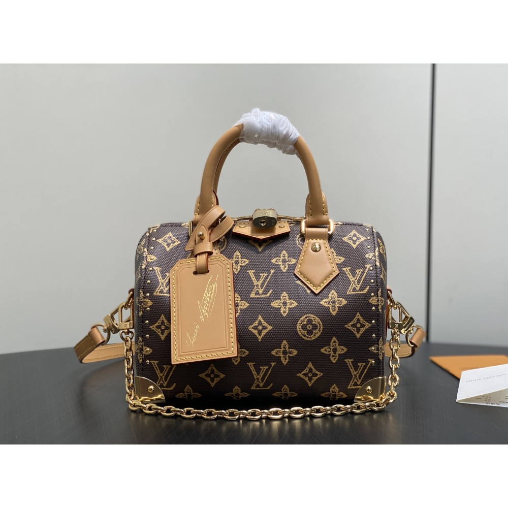 Louis Vuitton Speedy Trunk 20 Other Monogram Canvas