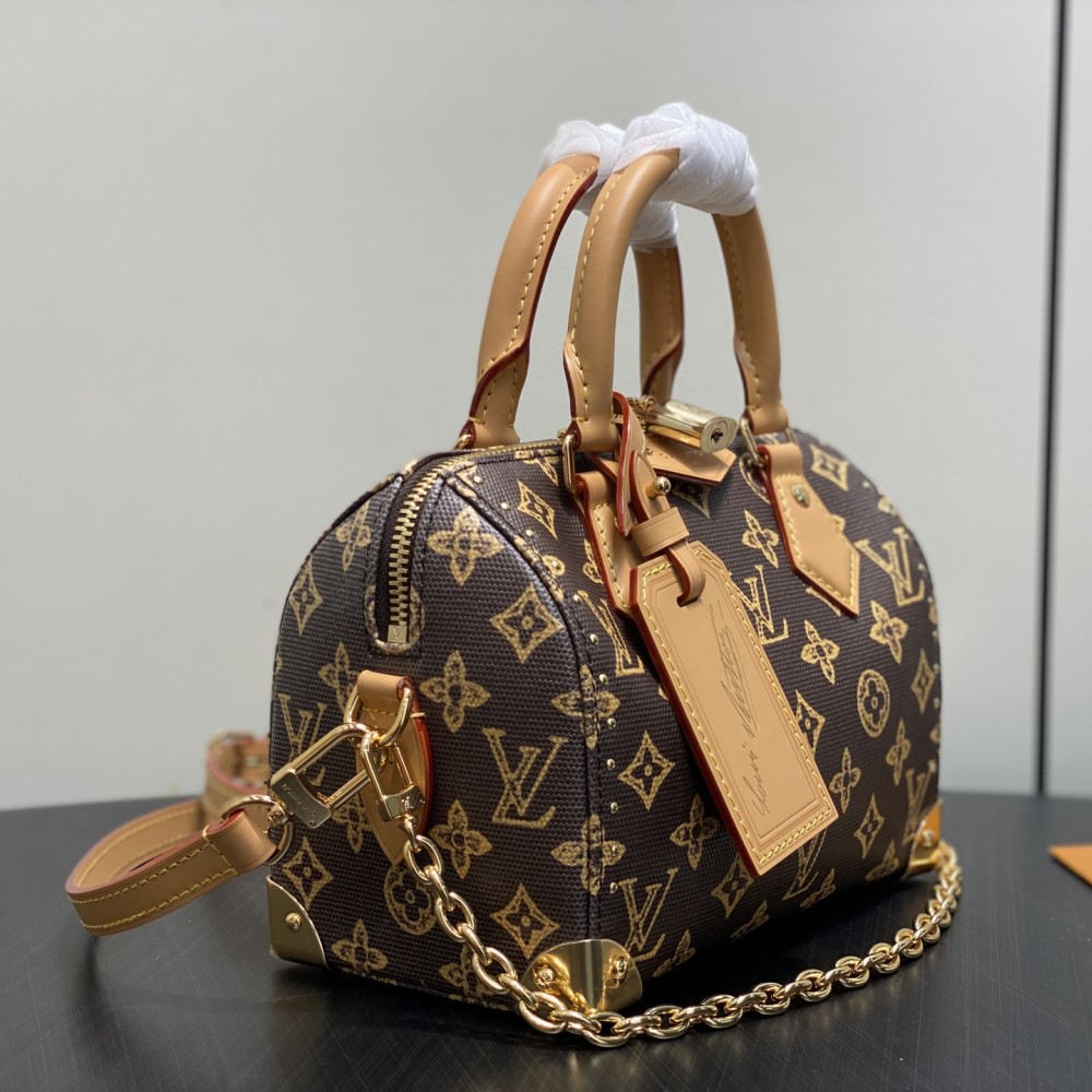 Louis Vuitton Speedy Trunk 20 Other Monogram Canvas