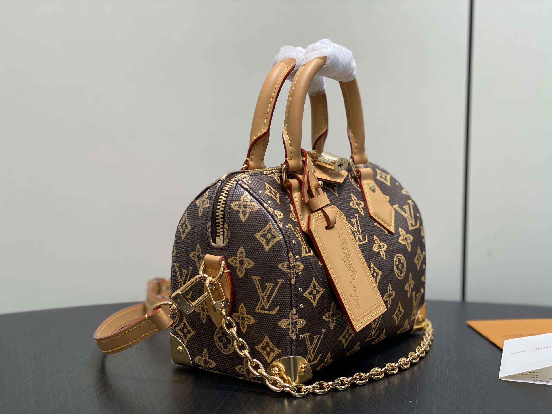 Louis Vuitton Speedy Trunk 20 Other Monogram Canvas
