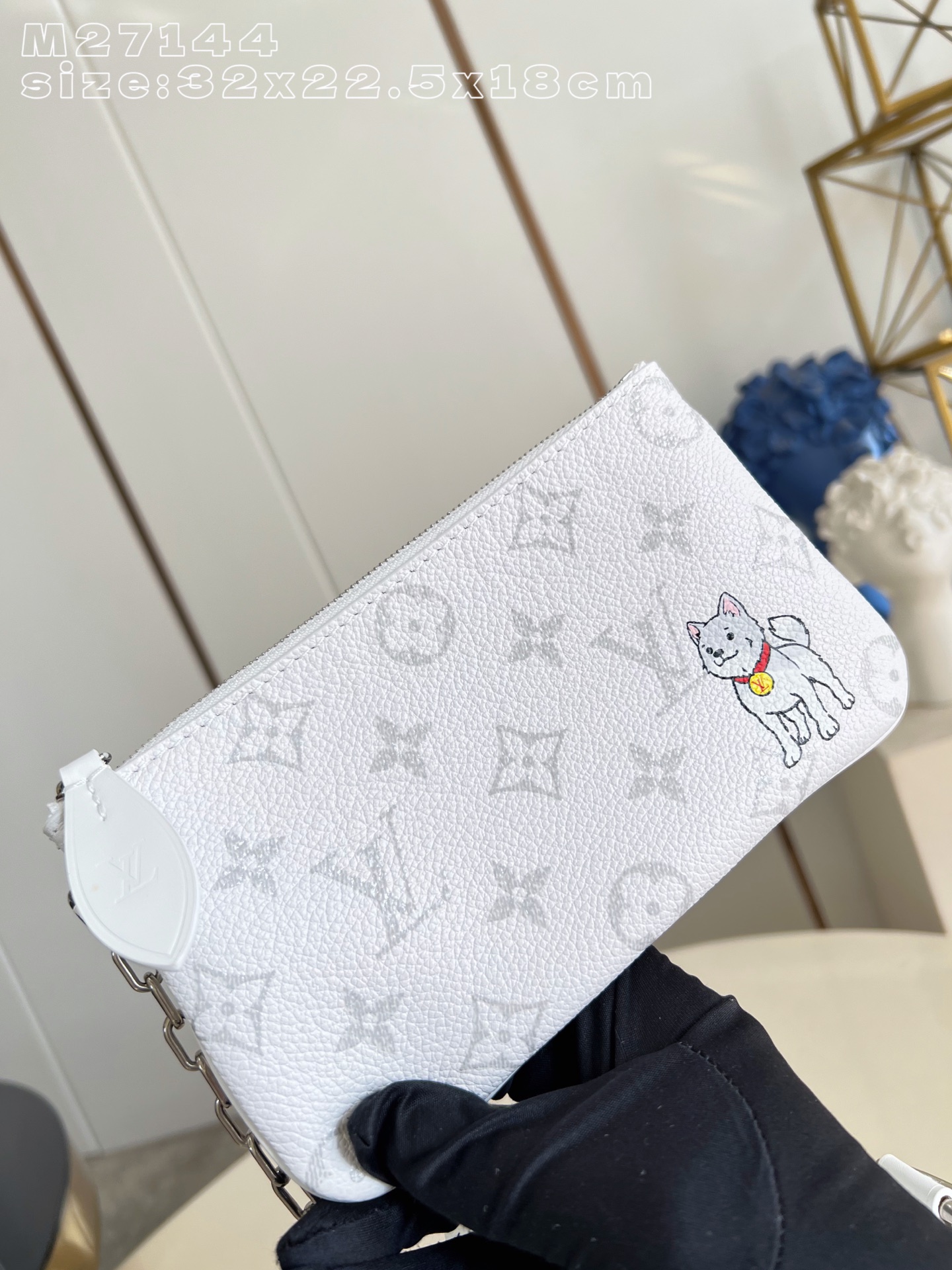 Louis Vuitton Speedy P9 Bandouliere 30 White