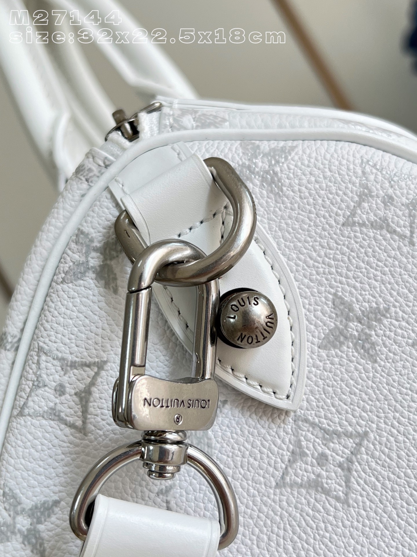 Louis Vuitton Speedy P9 Bandouliere 30 White