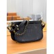 Louis Vuitton Multi Pochette Accessoires Monogram Empreinte Leather
