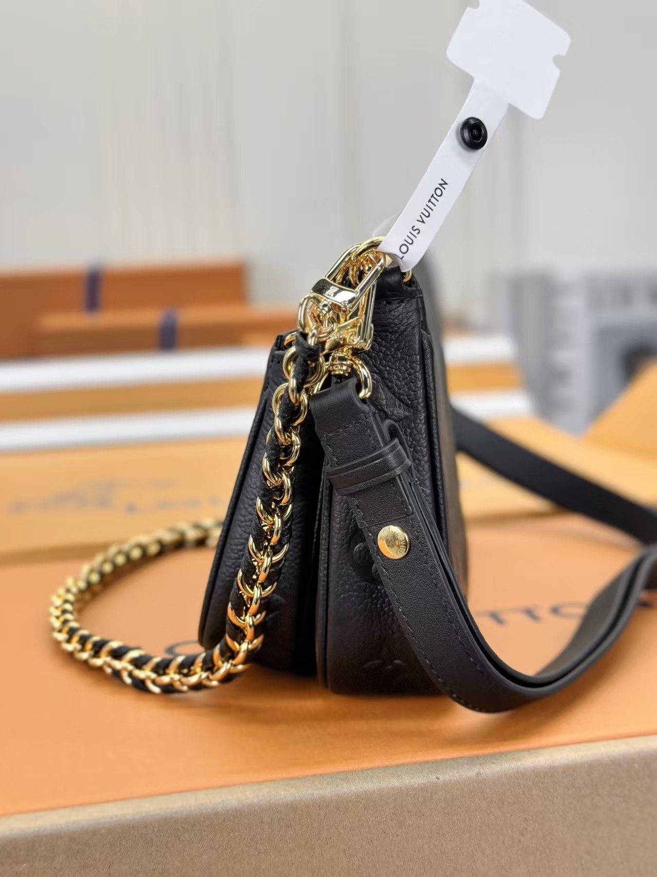 Louis Vuitton Multi Pochette Accessoires Monogram Empreinte Leather