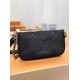 Louis Vuitton Multi Pochette Accessoires Monogram Empreinte Leather