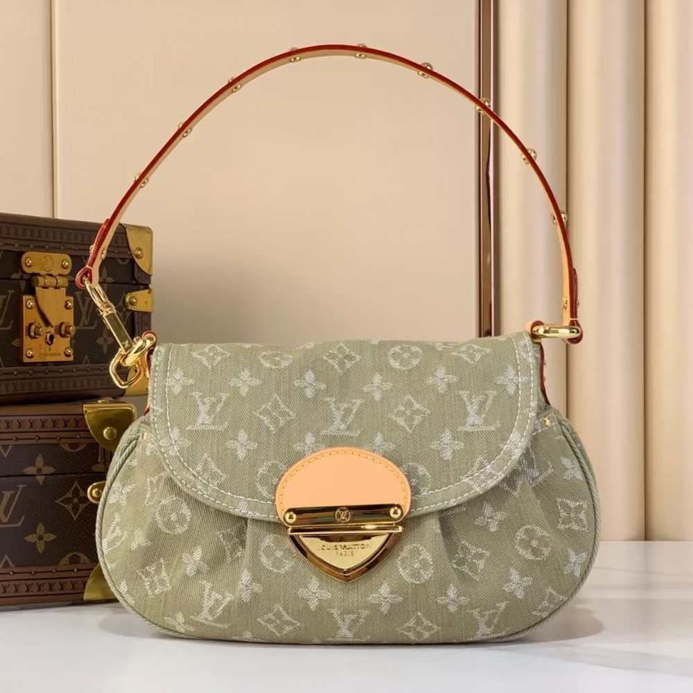 Louis Vuitton Sunset Monogram Khaki Denim