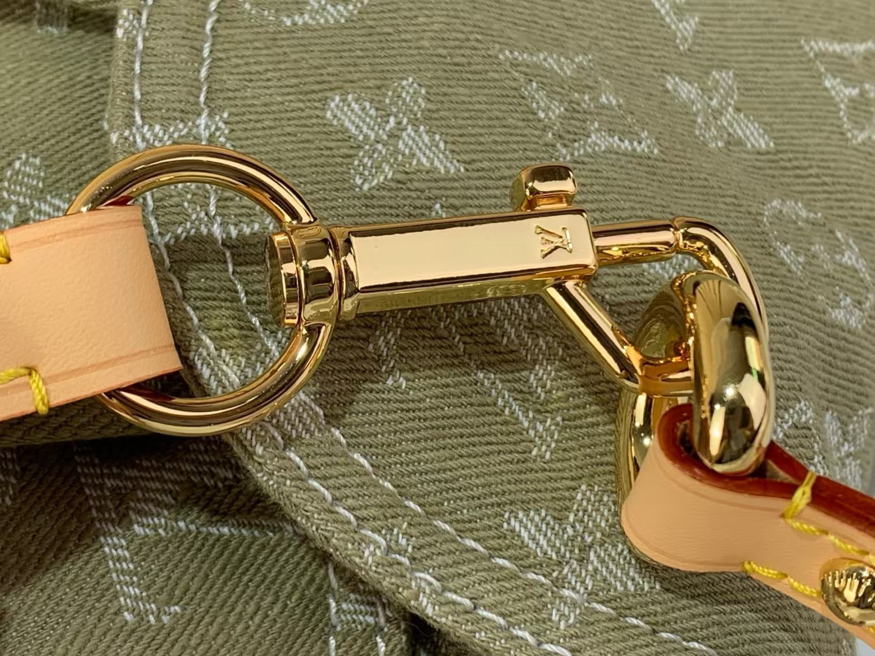 Louis Vuitton Sunset Monogram Khaki Denim