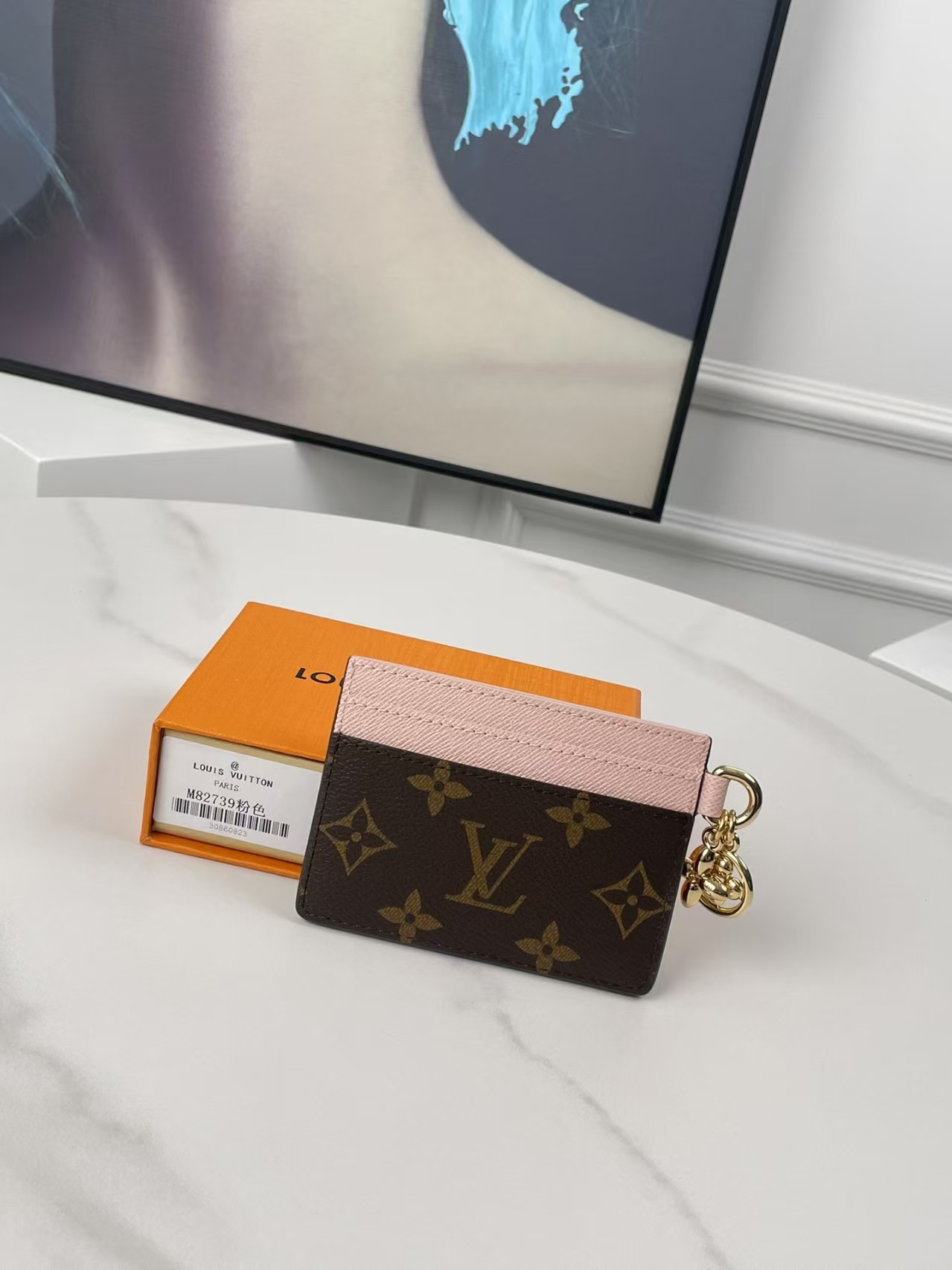 LV Charms Card Holder Monogram Canvas - Wallets