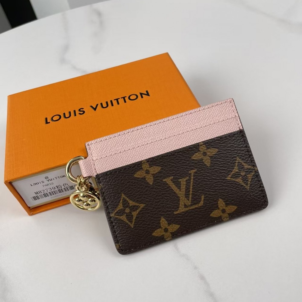 LV Charms Card Holder Monogram Canvas - Wallets