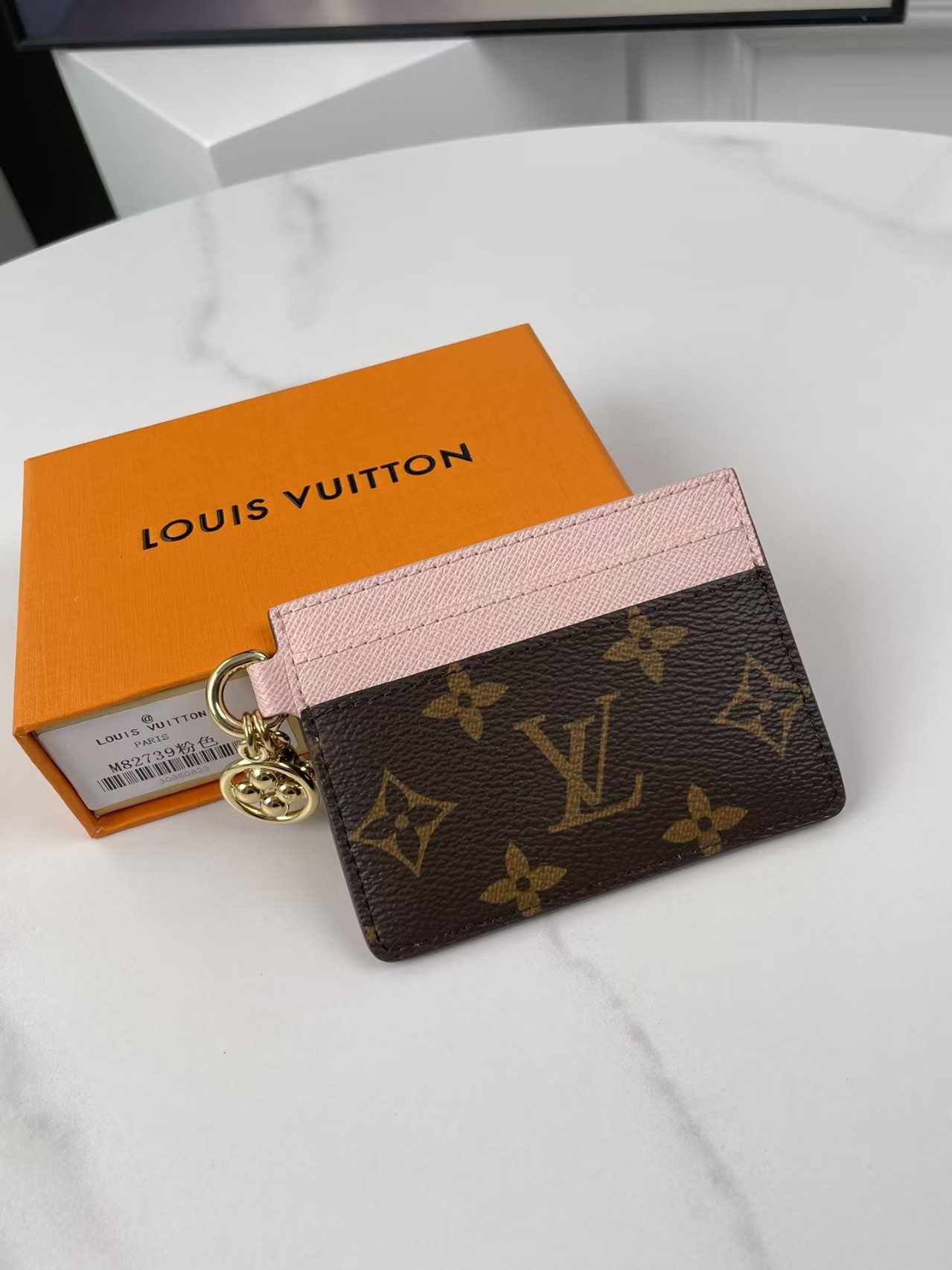 LV Charms Card Holder Monogram Canvas - Wallets
