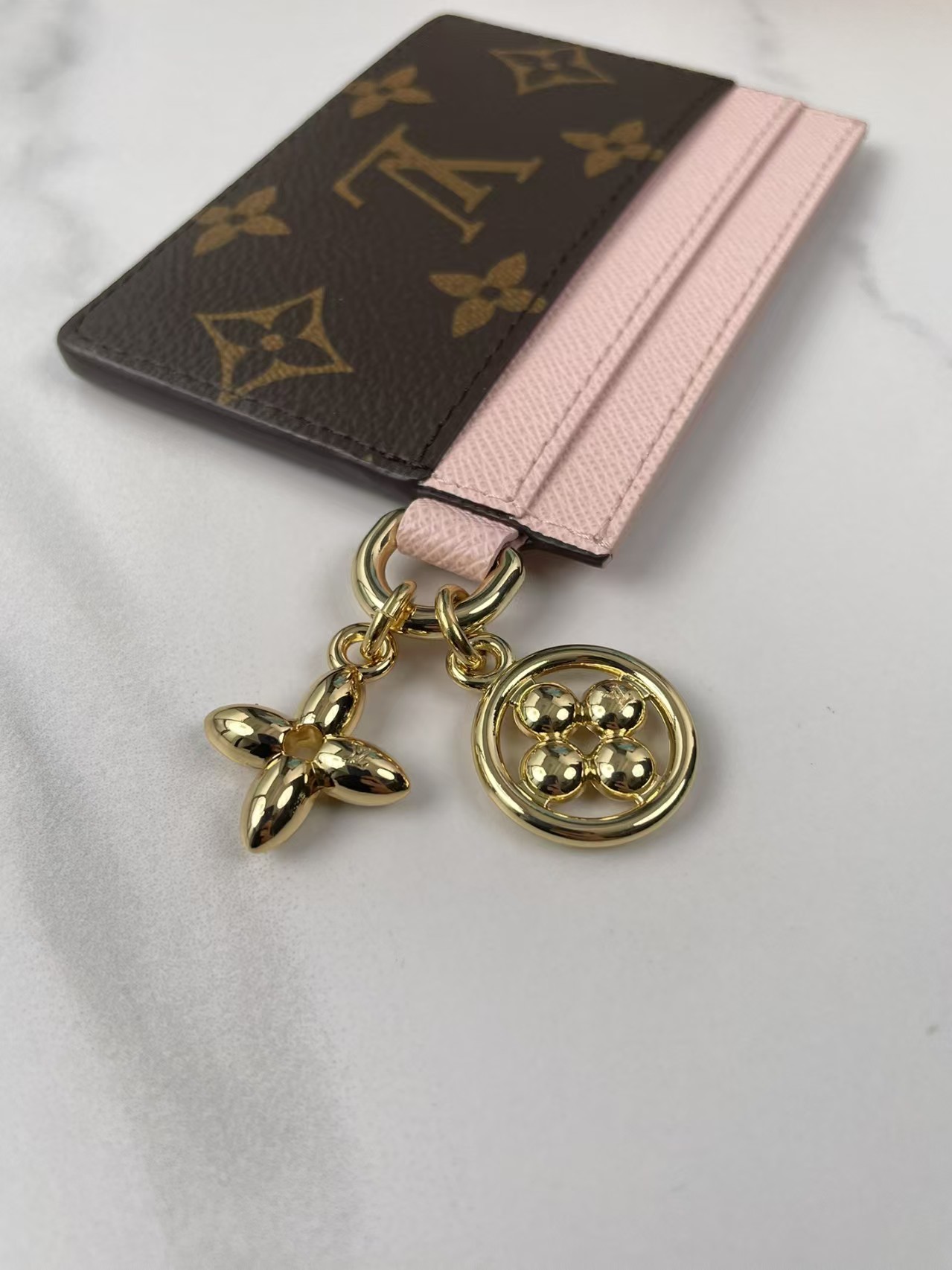 LV Charms Card Holder Monogram Canvas - Wallets