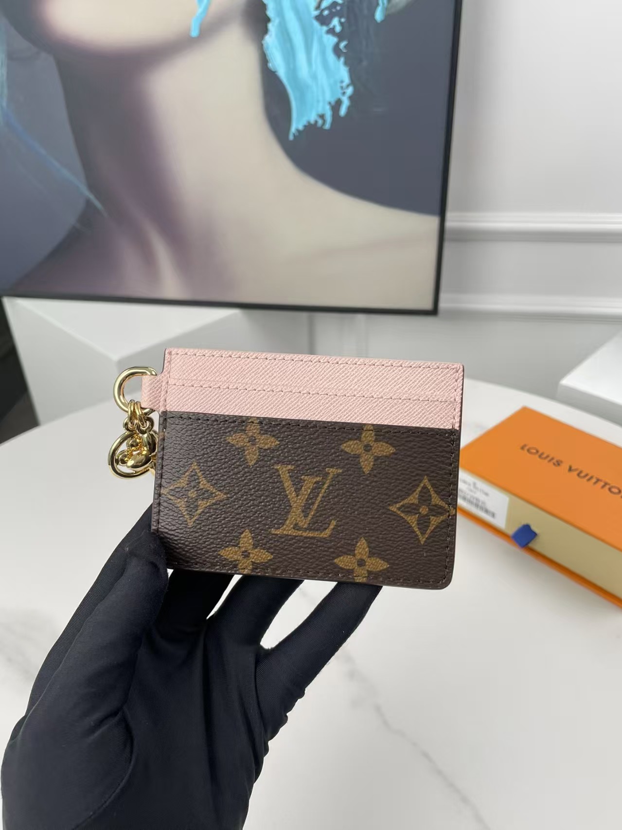 LV Charms Card Holder Monogram Canvas - Wallets