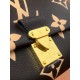 Louis Vuitton Favorite Bicolor Monogram Empreinte Leather Black