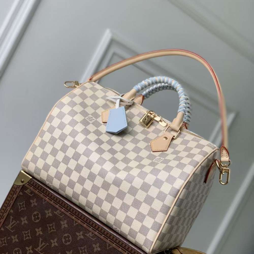 Louis Vuitton Speedy 30 Soft Damier Azur
