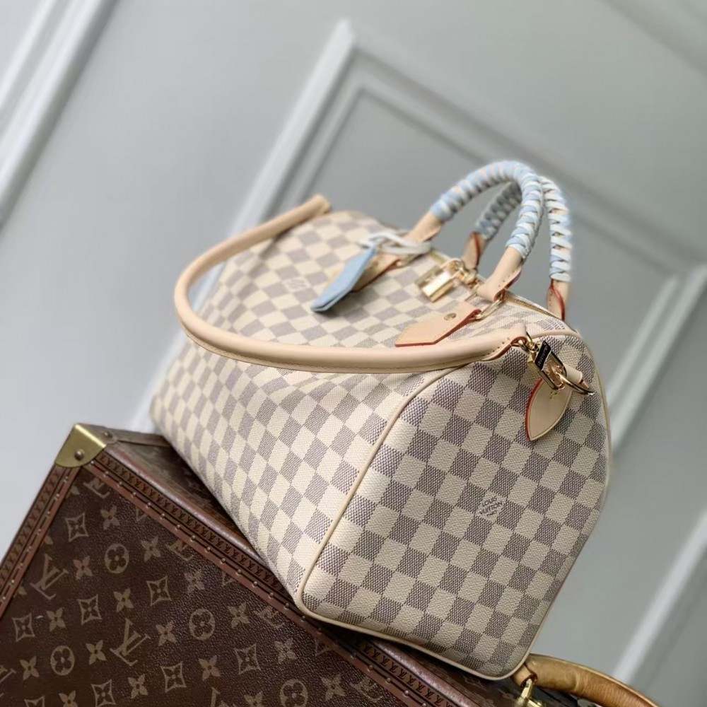 Louis Vuitton Speedy 30 Soft Damier Azur