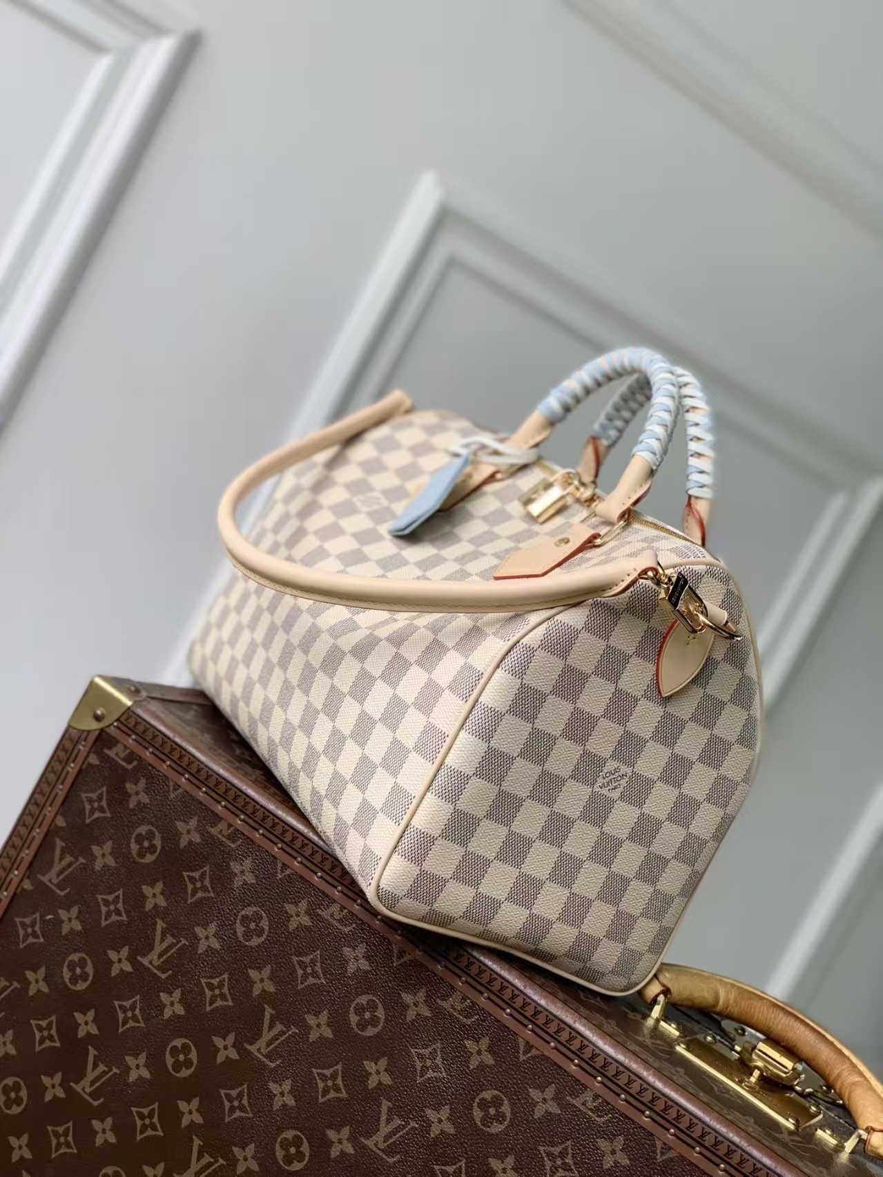 Louis Vuitton Speedy 30 Soft Damier Azur