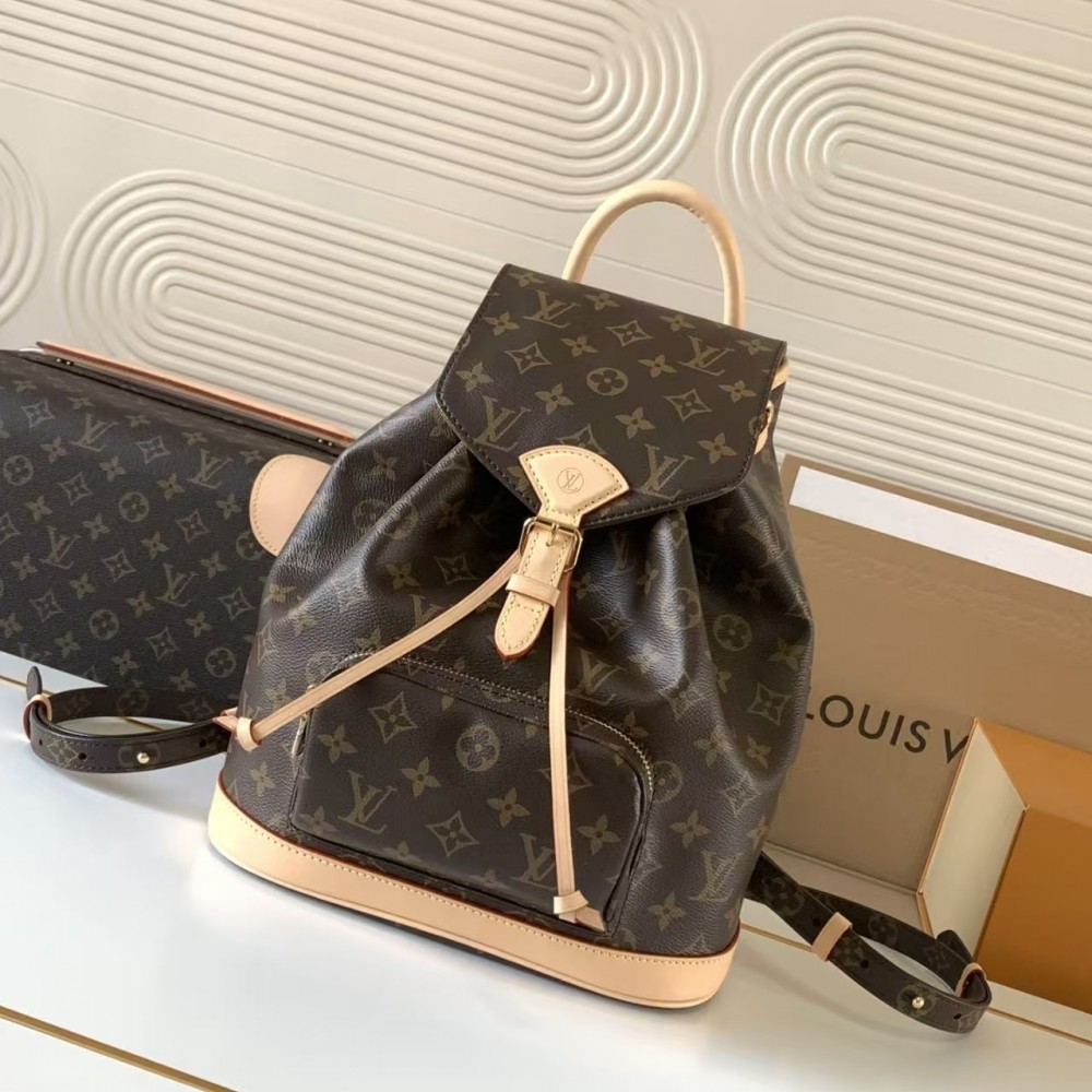 Louis Vuitton Montsouris PM Monogram -Handbags