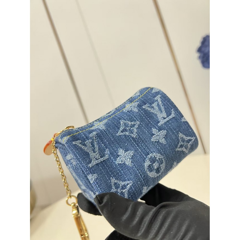 Louis Vuitton Trousse Speedy Monogram Denim