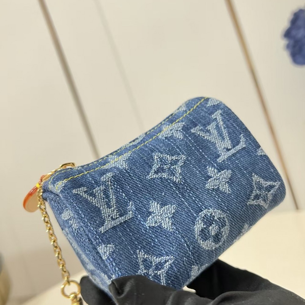 Louis Vuitton Trousse Speedy Monogram Denim