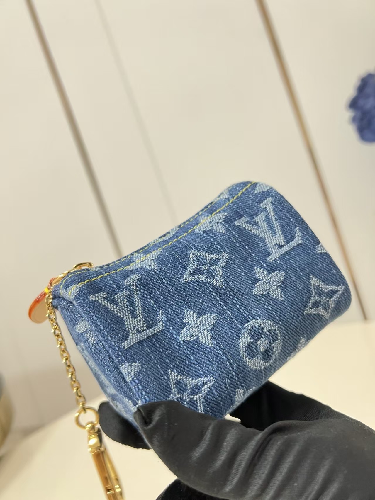 Louis Vuitton Trousse Speedy Monogram Denim