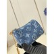 Louis Vuitton Trousse Speedy Monogram Denim