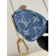 Louis Vuitton Trousse Speedy Monogram Denim