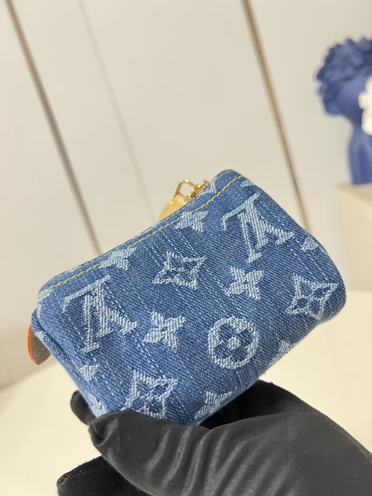 Louis Vuitton Trousse Speedy Monogram Denim