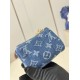 Louis Vuitton Trousse Speedy Monogram Denim