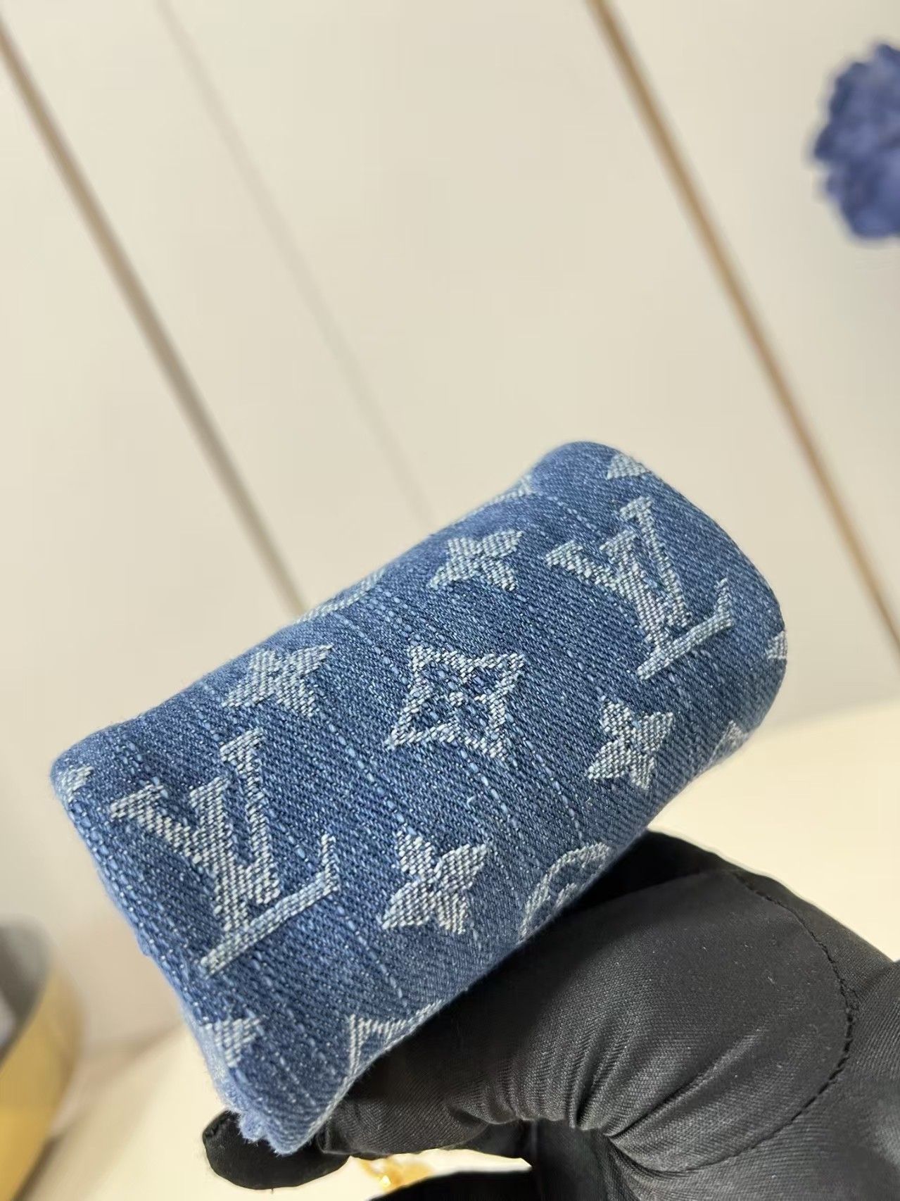 Louis Vuitton Trousse Speedy Monogram Denim