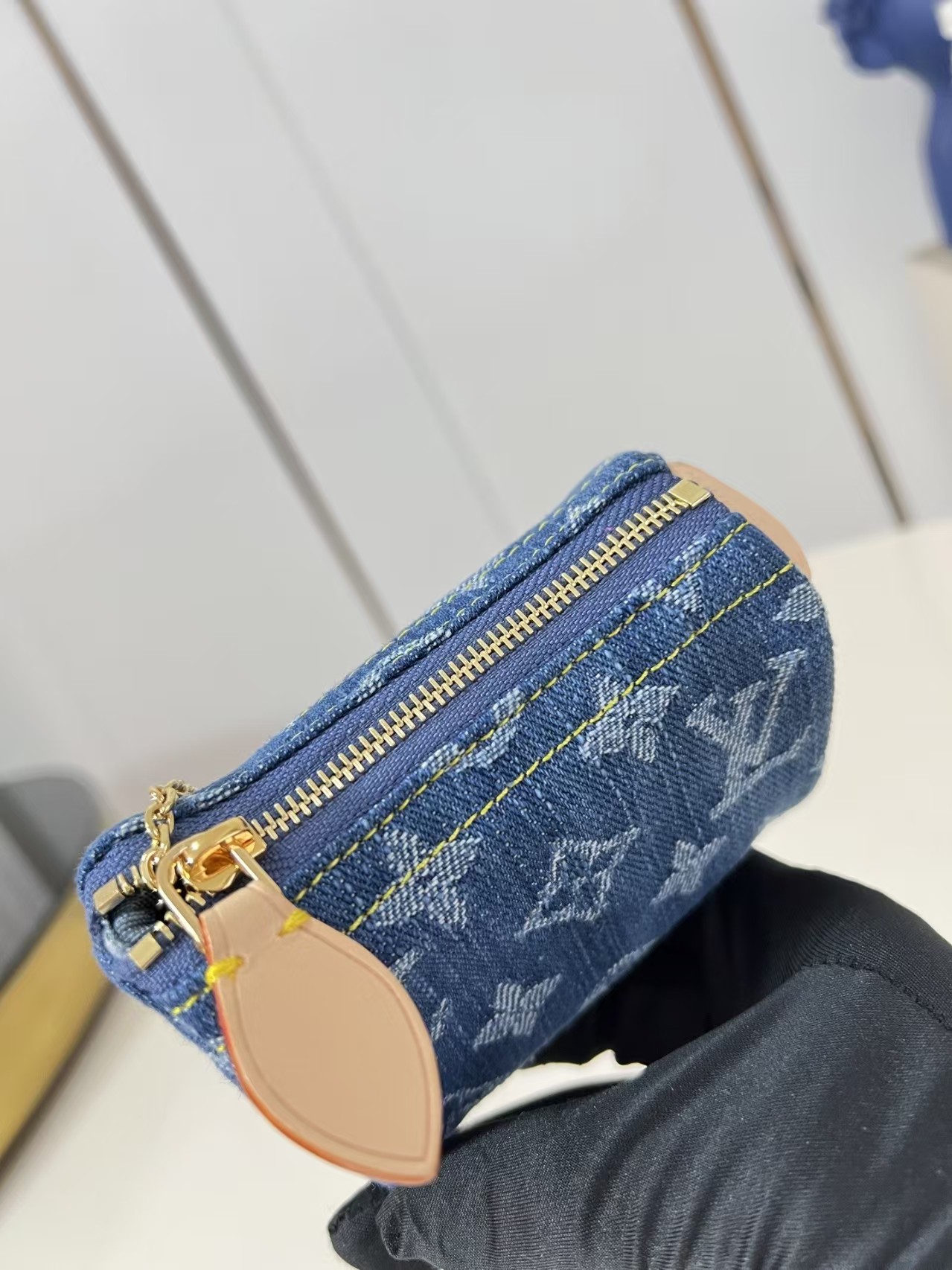 Louis Vuitton Trousse Speedy Monogram Denim
