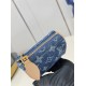 Louis Vuitton Trousse Speedy Monogram Denim