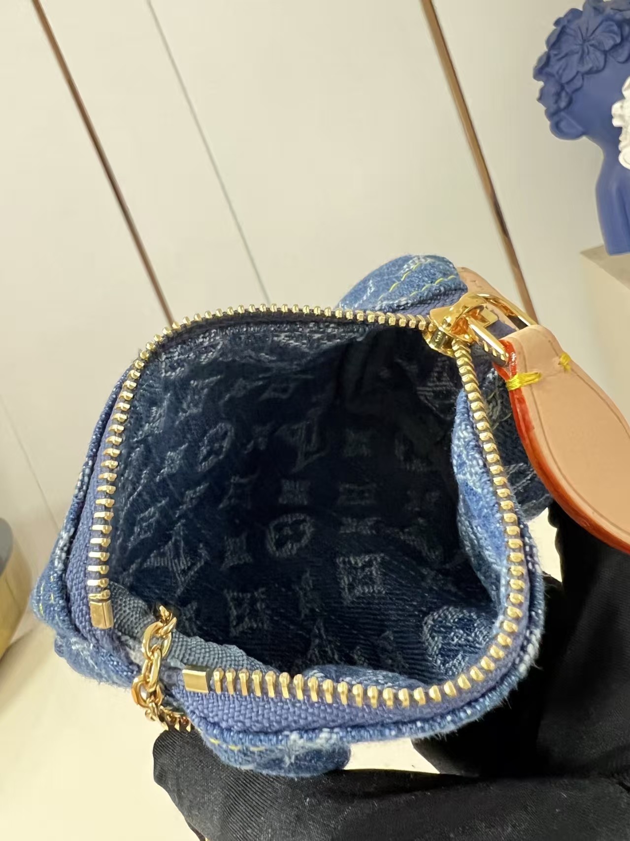 Louis Vuitton Trousse Speedy Monogram Denim