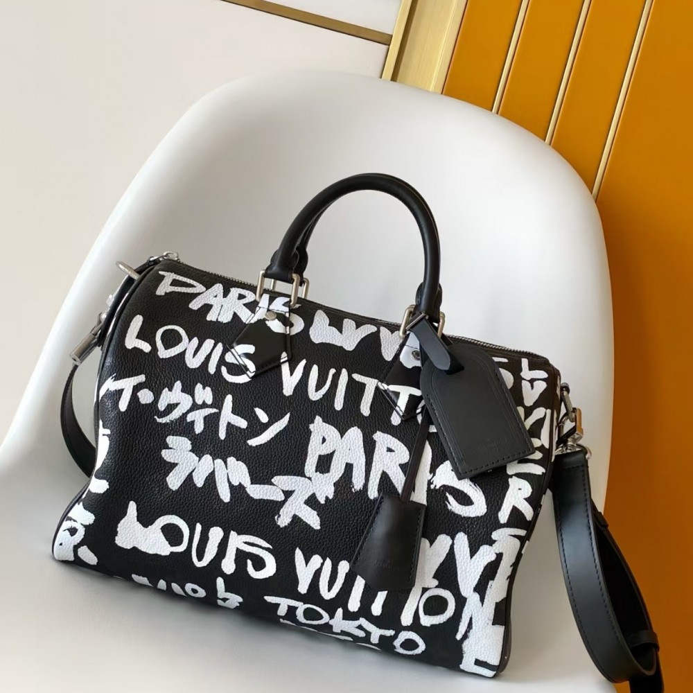 Louis Vuitton Speedy P9 Bandouliere 30 Scribble Autres Cuirs Monogram