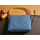 Louis Vuitton Baggy Monogram Denim -Bleu Denim