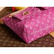 Louis Vuitton Baggy Monogram Denim -Fushia Denim
