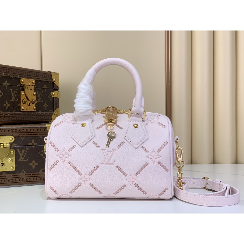 Louis Vuitton Speedy Bandouliere 20 Monogram Empreinte Leather