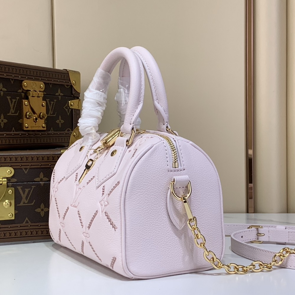 Louis Vuitton Speedy Bandouliere 20 Monogram Empreinte Leather