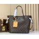 Louis Vuitton Neverfull MM Monogram Canvas Tote Bag