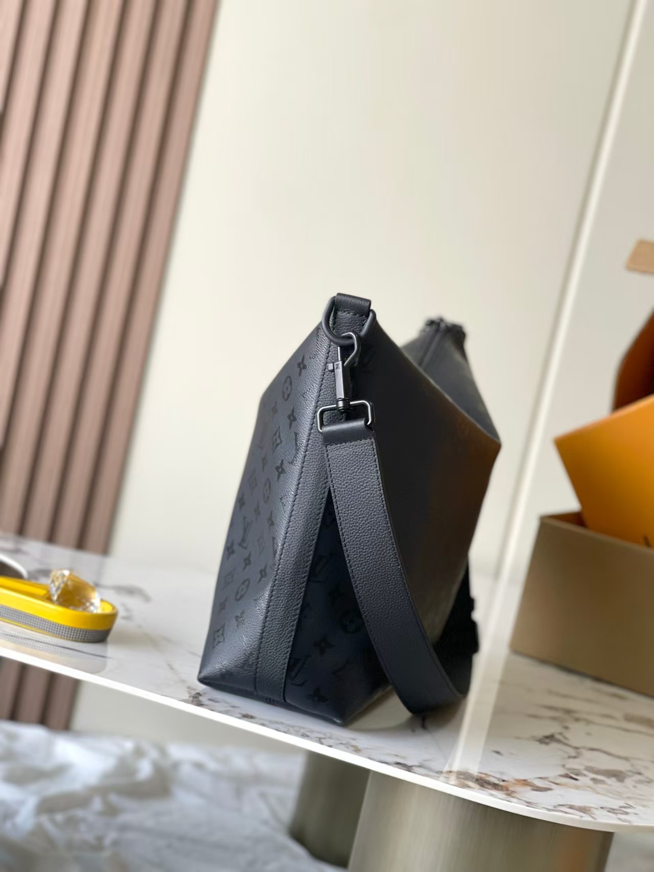 Louis Vuitton Vagabon Hobo Monogram Midnight