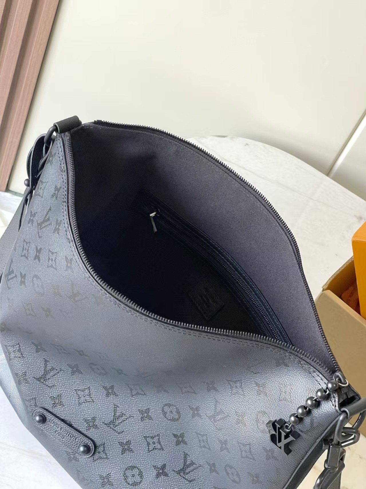 Louis Vuitton Vagabon Hobo Monogram Midnight