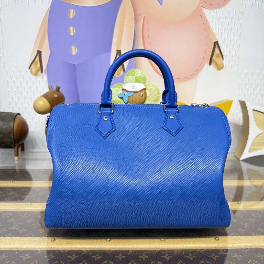 Louis Vuitton Speedy Soft 30 Epi Leather -Bags Ocean Blue