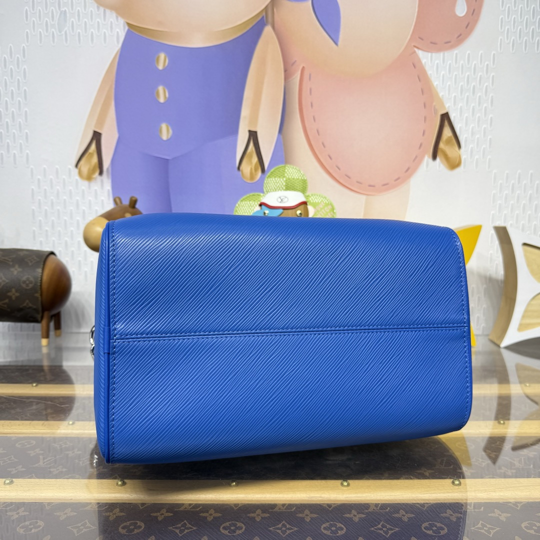 Louis Vuitton Speedy Soft 30 Epi Leather -Bags Ocean Blue