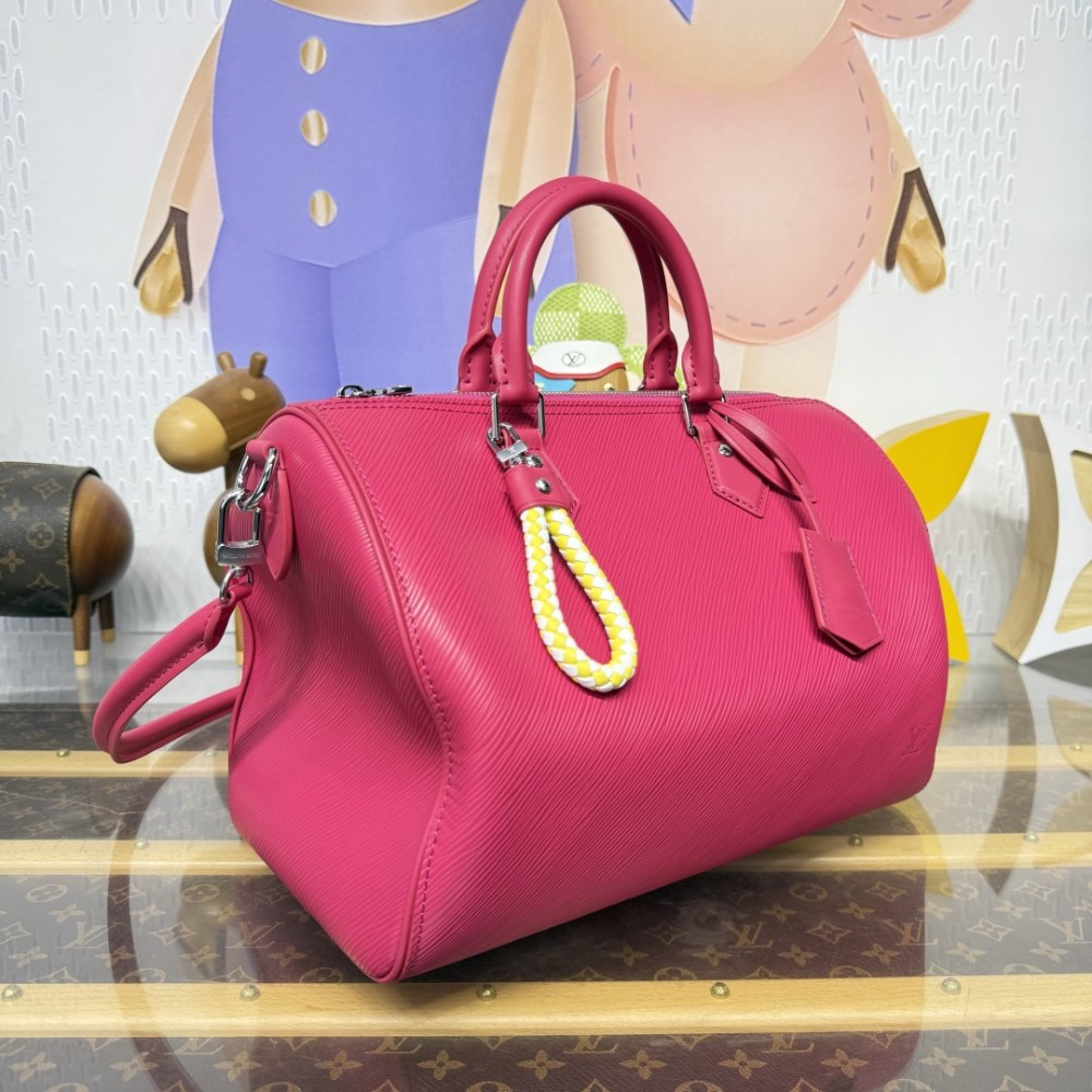 Louis Vuitton Speedy Soft 30 Epi Leather -Bags Rose Miami