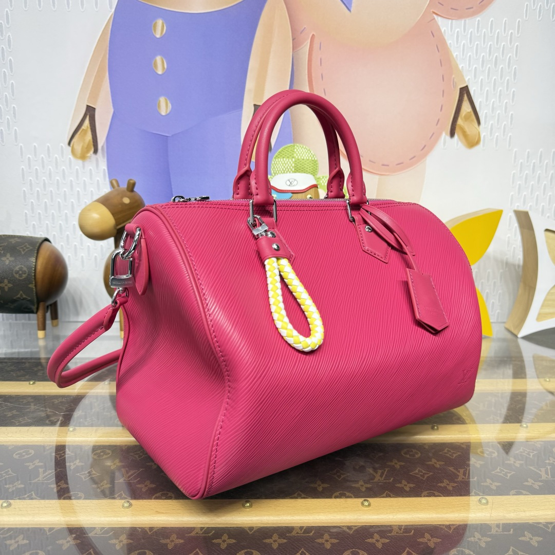 Louis Vuitton Speedy Soft 30 Epi Leather -Bags Rose Miami