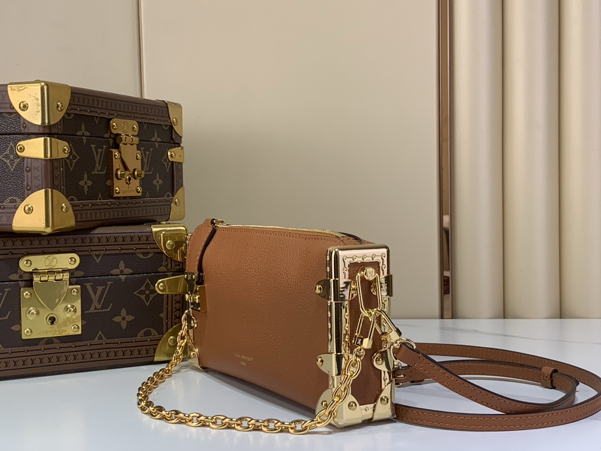Louis Vuitton Slim Trunk H27 Small Leather Goods
