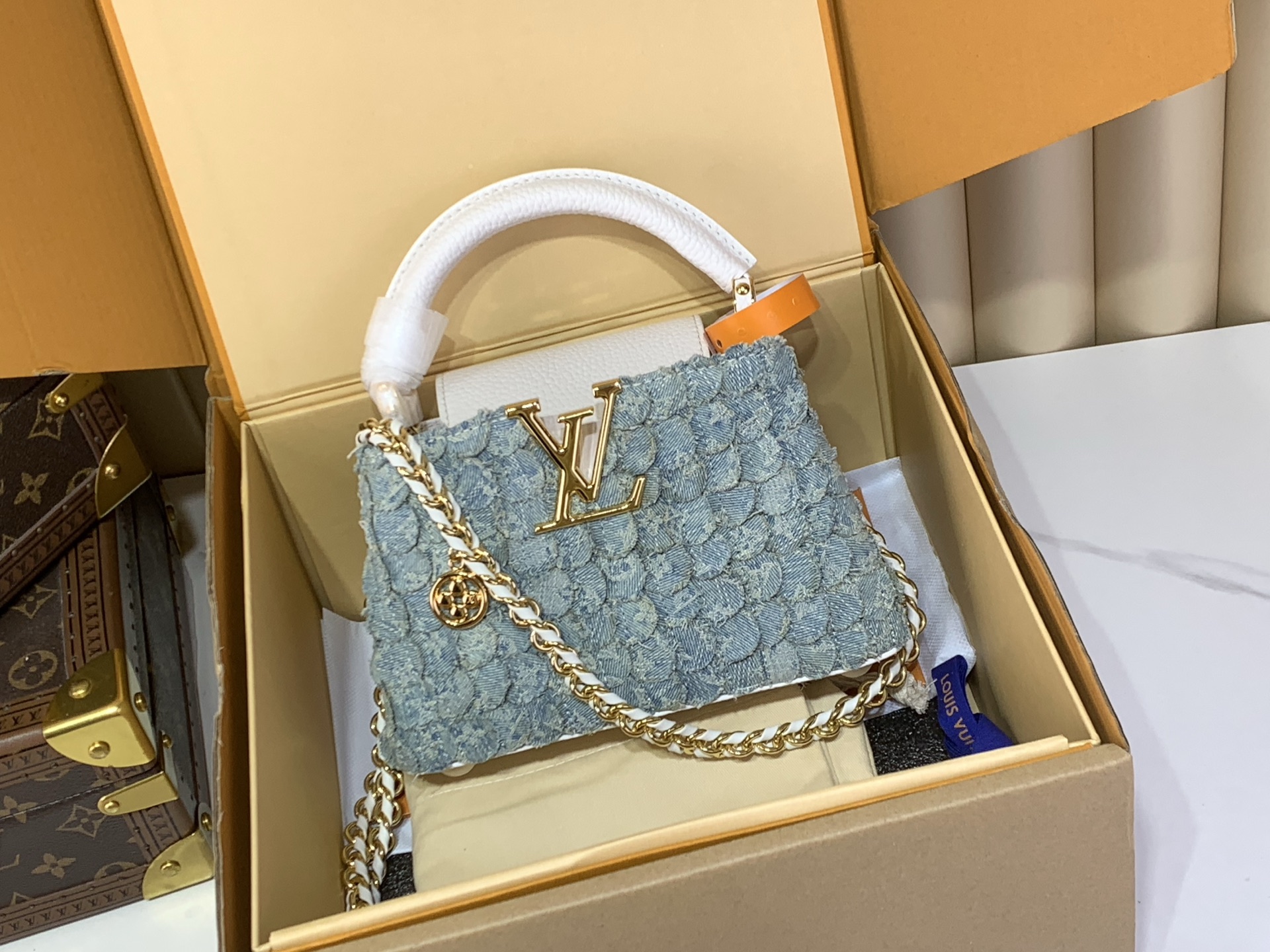 Louis Vuitton Capucines Mini Capucines -Handbags