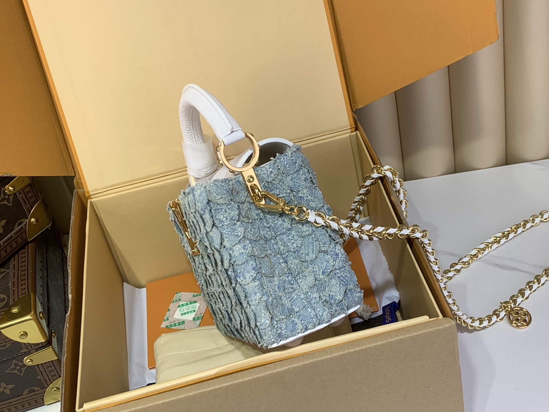 Louis Vuitton Capucines Mini Capucines -Handbags