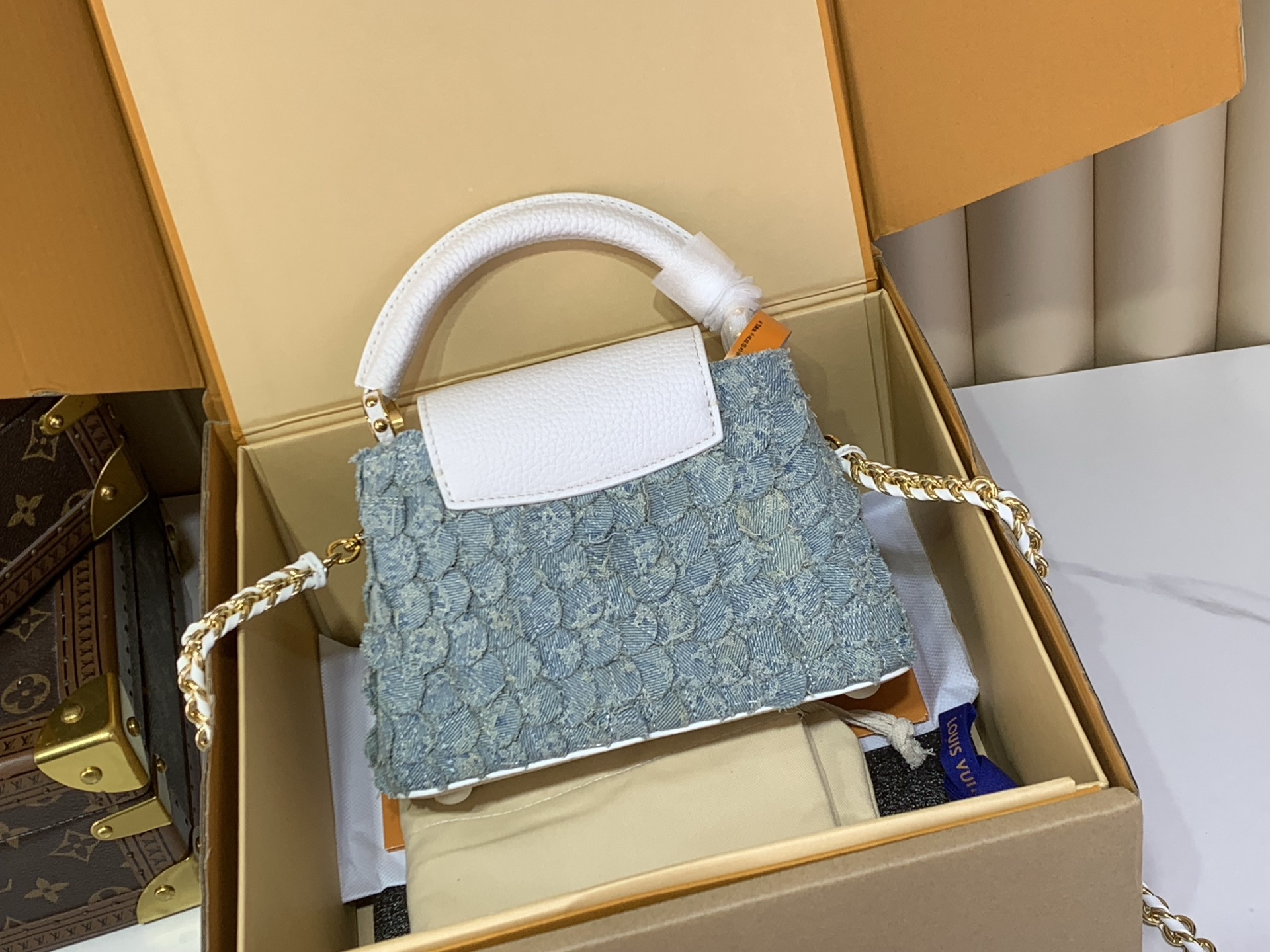 Louis Vuitton Capucines Mini Capucines -Handbags