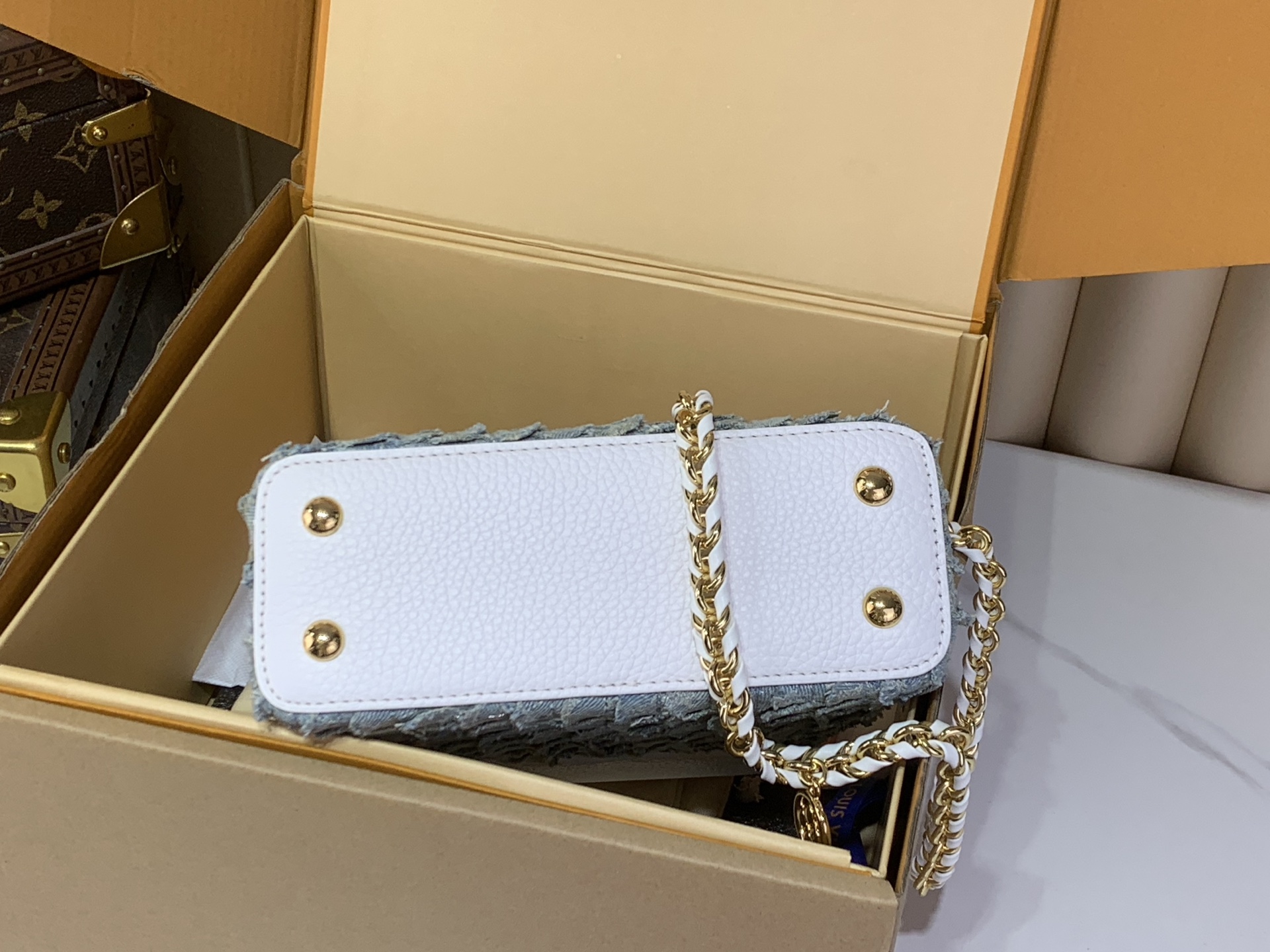 Louis Vuitton Capucines Mini Capucines -Handbags