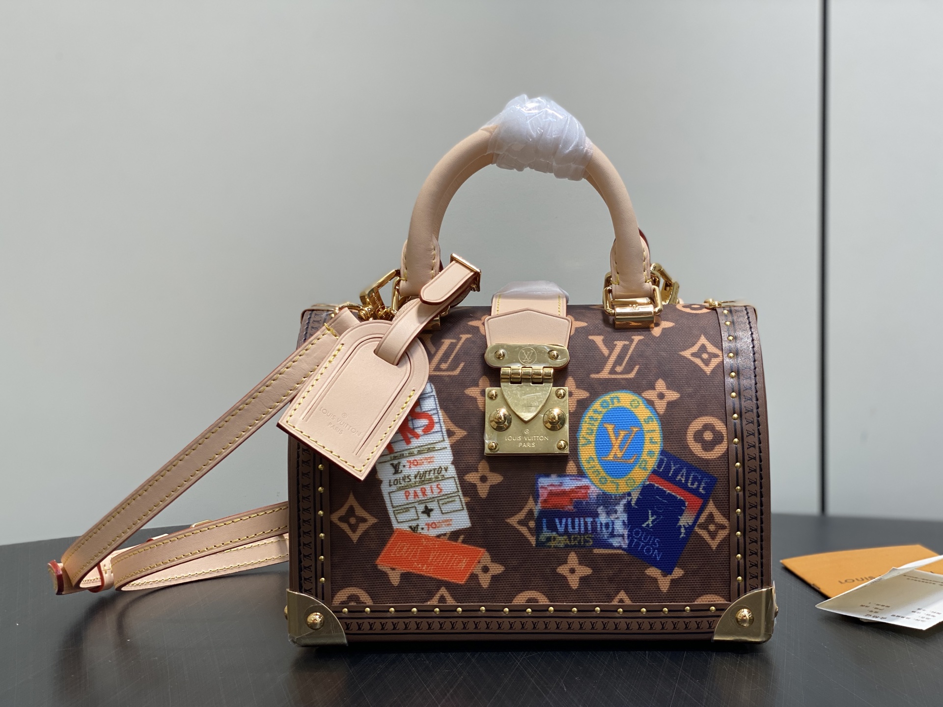 Louis Vuitton Speedy Trunk 20 Monogram