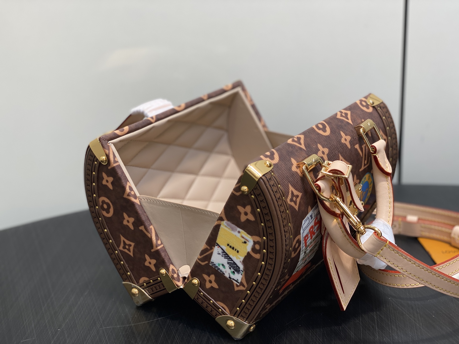 Louis Vuitton Speedy Trunk 20 Monogram